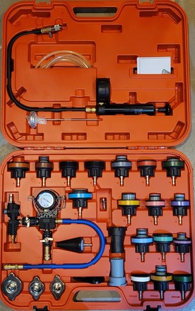 Renting out: Automotive cooling pressure tester