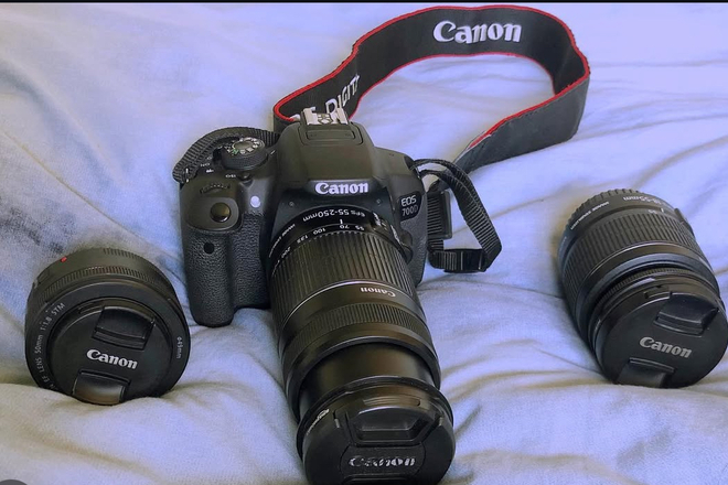 Renting out: Canon 700d DSLR