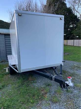 Renting out: Large fully-enclosed trailer ready to help you move